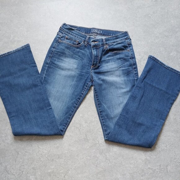 EUC Lucky Brand Sweet Boot 6/28 STRETCH Zip Fly - Picture 2 of 13